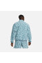 Фото #4 товара Sportswear Club Fleece+ ''Bright Spotted Pattern'' Full-Zip Erkek Polar Sweatshirt DX0531-379
