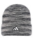 ფოტო #2 პროდუქტის Men's Black, White Washington Capitals Marled Cuffed Knit Hat