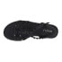 VANELi Nelina Stud Demi Wedge Womens Black Casual Sandals NELINA-312630