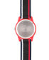 ფოტო #3 პროდუქტის Boy's Disney Toy Story 4 Duke Caboom Black Plastic Time Teacher Strap Watch 32mm