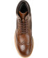 ფოტო #4 პროდუქტის Men's Harlan Wingtip Ankle Boots