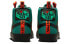 Фото #6 товара Кроссовки культовые Nike Blazer Mid SB Zoom PRM - черно-коричнево-зеленые (DC8903-300)