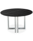 Emila 54" Round Sintered Stone Mix and Match Dining Table, Created for Macy's