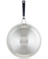 Stainless Steel 12" Induction Frying Pan