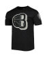 Men's Black Brooklyn Nets Mash Up Capsule T-shirt