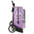 School Rucksack with Wheels Monster High Best boos Lilac 33 x 42 x 14 cm