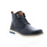 Фото #2 товара English Laundry Creek EL2692B Mens Black Leather Lace Up Casual Dress Boots