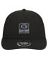 ფოტო #4 პროდუქტის Men's Black Penn State Nittany Lions Labeled 9Fifty Snapback Hat