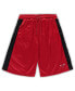 Men's Red, Black Chicago Bulls Big and Tall Performance Shorts