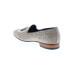 Фото #6 товара Bruno Magli Nilo MB2NILO1 Mens Gray Suede Loafers & Slip Ons Tasseled Shoes 7.5