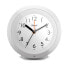 Фото #1 товара Mebus 25629 - Quartz alarm clock - White - 12h - Analog - Battery - AA