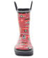 Фото #5 товара Toddler Little Boy's and Big Boy's Fire Truck Rescue Rain Boot