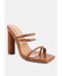 ფოტო #3 პროდუქტის Women's Dandelion High Block Heeled Croc Sandals