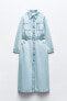 Фото #7 товара Джинсовое платье миди z1975 ZARA