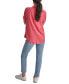 ფოტო #2 პროდუქტის Women's Rolled-Sleeve Button-Up Shirt