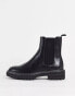 Фото #8 товара Only chelsea boot with contrast stitch in black
