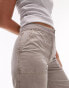 Фото #3 товара Topshop Hourglass low rise washed straight leg trouser in taupe