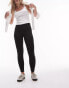 Topshop Petite full length heavy weight legging in black