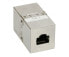 Фото #1 товара InLine Cat.6 Adapter fully shielded metal 2x RJ45 female to female direct