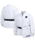 Фото #1 товара Women's White Baltimore Ravens Packaway Full-Zip Puffer Jacket