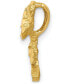 ფოტო #2 პროდუქტის Textured Rose Pendant in 14k Yellow Gold