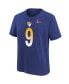 ფოტო #2 პროდუქტის Big Boys Matthew Stafford Royal Los Angeles Rams Super Bowl LVI Name and Number T-shirt