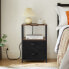 Фото #2 товара Charging End Table with 2 Drawers