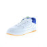 Фото #4 товара Lacoste Lineset 124 1 SMA Mens White Leather Lifestyle Sneakers Shoes