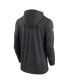 ფოტო #2 პროდუქტის Men's Black New Orleans Saints Sideline Pop Performance Pullover Long Sleeve Hoodie T-shirt