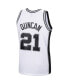 Фото #2 товара Men's Tim Duncan White San Antonio Spurs 1998-99 Hardwood Classics Swingman Jersey