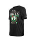 Фото #3 товара Men's and Women's Black Boston Celtics Summer Classics T-Shirt