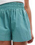 ASOS DESIGN boxer short with contrast tape detail in green Зеленый, 42 - фото #5