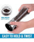 Фото #3 товара Salt and Pepper Grinder with Adjustable Coarseness Options and Portable Holder