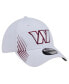 Фото #2 товара Men's White Washington Commanders Active 39thirty Flex Hat