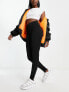 Фото #1 товара ASOS DESIGN premium supersoft leggings in cotton modal in black