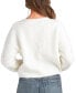 Juniors' V-Neck Button-Front Long-Sleeve Cardigan