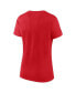 Фото #2 товара Women's Red St. Louis Cardinals Logo T-shirt