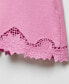 ფოტო #4 პროდუქტის Women's Embroidered Cotton Shorts