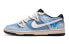 Фото #2 товара Кроссовки Nike Dunk Low GS Blue White