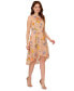 Фото #3 товара Women's Floral-Embroidery Midi Dress