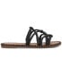 Фото #2 товара Women's Briellea Strappy Rhinestone Flat Sandals