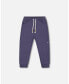 Фото #1 товара Boy French Terry Pant Night shadow Blue - Child