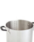 Stainless Steel 8 Quart Induction Stockpot with Measuring Marks and Lid