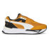 Фото #1 товара Puma Mirage Sport Remix Lace Up Mens Orange Sneakers Casual Shoes 38105115