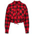 URBAN CLASSICS Oversized Check Long Sleeve Shirt