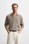 KNIT POLO SHIRT