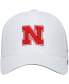 Фото #4 товара Men's White Nebraska Huskers 2021 Sideline Coaches AEROREADY Flex Hat