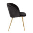 Фото #33 товара Fran Chair in Gold Metal and Velvet Set of 2