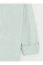 Фото #8 товара Kaçık Yaka Dantel Detaylı Uzun Kollu Poplin Kadın Bluz