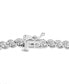 ფოტო #6 პროდუქტის Diamond Tennis Bracelet (1 ct. t.w.) in 10k White Gold